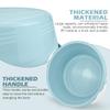 1Pcs Household Wash Basin Foot Basin Tub Vegetable Fruit Dish Tub Multipurpose Washtub for Face Cleansing, Home Kitchen Blue view 3