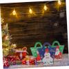 ABOOFAN 20pcs Christmas Candy Box Xmas Snowman Paper Container for Party Favors Holder Holiday Treats view 3