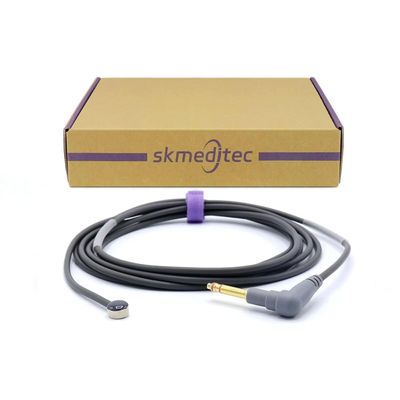 skmeditec Compatible with Fisher & Paykel Reusable Temperature Probe, 8.2FT Skin Sensor Cable with MonoPlug Connector