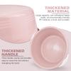 1Pcs Round Wash Basin Plastic Versatile Household Home Wash Basin for Face Cleansing, Home Kitchen Sink Outdoor IndoorMedium Pink view 3