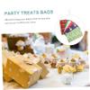 Toyvian Christmas Wrapping Bags Paper Sweets Boxes Christmas Candy Box for Holiday Party view 2