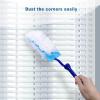 50 Sets Disposable Duster Refills Bulk, Extendable Heavy Duty Dusters Refills 360 Degree Multi Surface Dusting Brush Replacement Head with Handle for Cleaning Home, Blinds, Ceiling Fans view 4