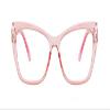 PARWANA Fatigue Relieve Eyeglasses Cateye Reading Glasses Women Blue Light Blocking Computer Readers Cat-Eye Flat Light Mirror (Color : Pink, Size : +250) view 2