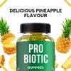 Probiotics Gummies for Adults and Kids - 60 Gummies - Vitamin C, B3, B5, B6 - UK Made Sash Vitality - Gut Health - Immune System Support - Digestive Support - Supports Oral Health (Pineapple Flavour) view 3