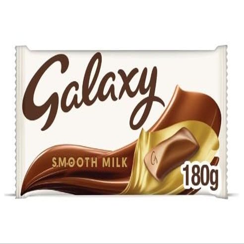 3 x Galaxy Smooth Milk Chocolate Bar 180G Delicious Special For Easter Tasty And Twisty Treat Gift Hamper, Christmas,Birthday,Easter Gift Sold By Kidzbuzz