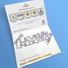 Cakeshop Cake Decoration Pack | Gaming Controller Theme Premium Double Sided Glitter Card Cake Topper Sign & 25g Party Pack of Cake Sugar Sprinkles | Custom Age Cake Decorations (Dark Silver) view 4