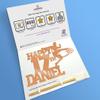 Cakeshop Cake Decoration Pack | Football Birthday Theme Premium Double Sided Glitter Card Cake Topper & 25g Party Pack of Cake Sugar Sprinkles | Custom Name & Age Cake Decoration (Rose Gold) view 4