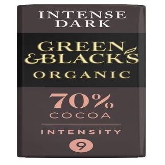 3 x Green & Black's Organic 70% Dark Chocolate Bar 90g Delicious Tasty And Twisty Treat Gift Hamper For Birthday,Christmas,Easter Sold By Kidzbuzz