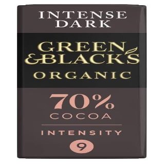 3 x Green & Black's Organic 70% Dark Chocolate Bar 90g Delicious Tasty And Twisty Treat Gift Hamper For Birthday,Christmas,Easter Sold By Kidzbuzz