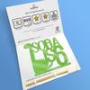 Cakeshop Cake Decoration Pack | Dinosaur Theme Birthday Premium Double Sided Glitter Card Cake Topper & 25g Party Pack of Cake Sugar Sprinkles | Custom Name & Age Cake Decoration (Green) view 4