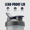 BlenderBottle Shaker Bottle Pro Series Perfect for Protein Shakes and Pre Workout, 24-Ounce, Full-Color Grey view 2