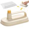 Casiler Kitchen Cleaning Brush Replaceable Disposable Magic Cloth with Handle Cleaning Cloth Wipes Portable Tableware Cleaning Rags view 1