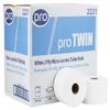 Toilet Roll Micro Mini/Versatwin 24 Toilet Rolls Boxed White Pure Pulp, 100m x 8.7cm 2221PL view 1