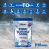 Pure Baking Soda 1KG VEGAN 100% Sodium Bicarbonate of Soda Food Grade | Baking Soda for Cooking & Drinking & Cleaning | Aluminium Free | BPA Free | Raising Agent view 4