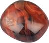 1 PC Irregular Polished Banded Agate Palm Stones Worry Stones Pebble Crystal view 3
