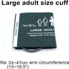 Universal NIBP Cuff with BP12 Connector for Large Adult, 33-47 cm Reusable Single Tube Nylon Replacement BP Cuff with Inner Airbag for Blood Pressure Monitor Machine view 3