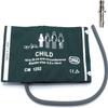 Universal NIBP Cuff with BP12 Connector for Child, 18-26 cm Reusable Single Tube Nylon Replacement BP Cuff with Inner Airbag for Blood Pressure Monitor Machine view 1