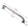 304 Stainless Steel Non-Slip Bathroom Grab Bar,Safety Hand Rail Support with Anti-Slip Particle,Handicap Elderly Senior Assist Bath Handle (50cm) view 2