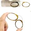 Armless Reading Glasses, Legless Nose Clip Reading Glasses, Reading Glasses with Universal Pod Case for Men And Women view 4
