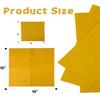 Surprisist GingerYellow Cocktail Napkins 5 * 5inch disposable Beverage Napkin paper for Cocktail, Wedding, DinnerBirthday Party Dessert Wine Paper Napkins 120 Count view 4