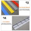 Rise Threshold Ramp, 1-10cm Portable Threshold Ramps, Ramps for Wheelchair Scooter Sweeping Robot, Non-Slip Textured Surface, for Bike, Wheelchair, Cleaning, Robot, Garage, Warehouse (Color : Gr, S view 4