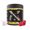 Magna X All-in-One Pre Workout Powder Drink with Caffeine & Citrulline | Pink Raspberry Flavour | Makes 40 Drinks (400g) view 1