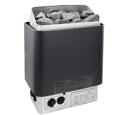 Home Sauna,Versatile Sauna heater, stainless steel Sauna Electric Heater 3-9 kW with Integrated Multi-Voltage Control Unit Bathroom Heater Steam Stove,9 kW