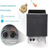Home Sauna,Versatile Sauna heater, stainless steel Sauna Electric Heater 3-9 kW with Integrated Multi-Voltage Control Unit Bathroom Heater Steam Stove,9 kW view 2