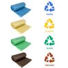 D.RECT Bin Bags 35L - Bin Liners 80 Pieces - Rubbish Bags - Bin Bag Perfect for Everyday Use, Household, Office, Kitchen & Caterers, 4 Colours view 2