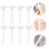 JECOMPRIS Toothbrush Set 8pcs Mini Double-Sided Braces Cleaning Brush Portable Cleansing Tool view 3