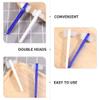 JECOMPRIS Toothbrush Set 8pcs Mini Double-Sided Braces Cleaning Brush Portable Cleansing Tool view 4