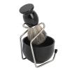 Beard Shave Set Brush Stand Foam Bowl - Universal Fit, Premium Material for Men view 3