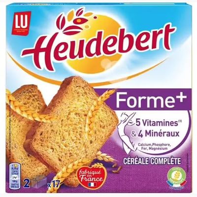 Heudebert Biscottes Special Fitness 300g - Pack of 5