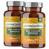 Ashwagandha 5000mg 180 Tablets (2x90), High Strength Ashwagandha- 6 Months Supply, Pure Ashwagandha, Vegan, Made in UK. view 1