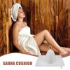 Healeved Sauna Cap Pad Thickened Felt Sauna Hat Kit Absorbent Felt Bathing Hat for Home Spa Bathroom Use view 4