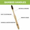 BOULTON Bamboo Toothbrushes  Pack of 6 | Eco Friendly Natural Wooden Toothbrush | Organic Biodegradable Handle | Plastic Free BPA Free Tooth Brushes | Natural Tooth Brush with Soft Bristles view 2