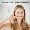 BOULTON Bamboo Toothbrushes  Pack of 6 | Eco Friendly Natural Wooden Toothbrush | Organic Biodegradable Handle | Plastic Free BPA Free Tooth Brushes | Natural Tooth Brush with Soft Bristles view 4