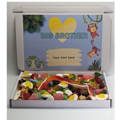 Big Brother sweet box | Big brother personalised sweet box | Big brother gift | Big brother| Big brother present |Big brother|