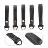 EXCEART Pull Operate Black 5pcs Leather Tabs for Zipper Replacement and Easy to Alloy Zipper Heads for Repairing Clothes Shoes Jackets and Bags view 2