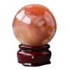 NIBHZ Natural Crystal Ball, Natural Sakura Agate Crystal Ball Crystal Sphere Ball Natural Crystal Gemstone Ball,45mm view 1
