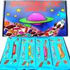 Beast Chocolate Bar Hamper Gift Box | Peanut Butter, Milk Chocolate, Almond, Crunch | BY INTERGALACTIC SWEETS view 1