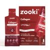 Zooki 11,000mg Super Strength Marine Collagen Liquid Sachets | Hydrolysed Peptides | Ultimate Skin, Hair, Nails, Joints, Bones & Muscles Support (Sour Cherry Flavour, 14 Servings) view 1
