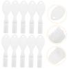 Amosfun 10pcs Mini Soft Bristles Prison Toothbrushes with Spoon Tip Small Size Anti-self- Brush for Implants and Mental Health Detention Use view 3