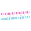 Amosfun 40pcs Toothbrush Covers Caps Silicone Travel Toothbrush Dust Caps for Heads for Travel and Daily Use Protect Your Brush view 1