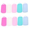 Amosfun 40pcs Toothbrush Covers Caps Silicone Travel Toothbrush Dust Caps for Heads for Travel and Daily Use Protect Your Brush view 2