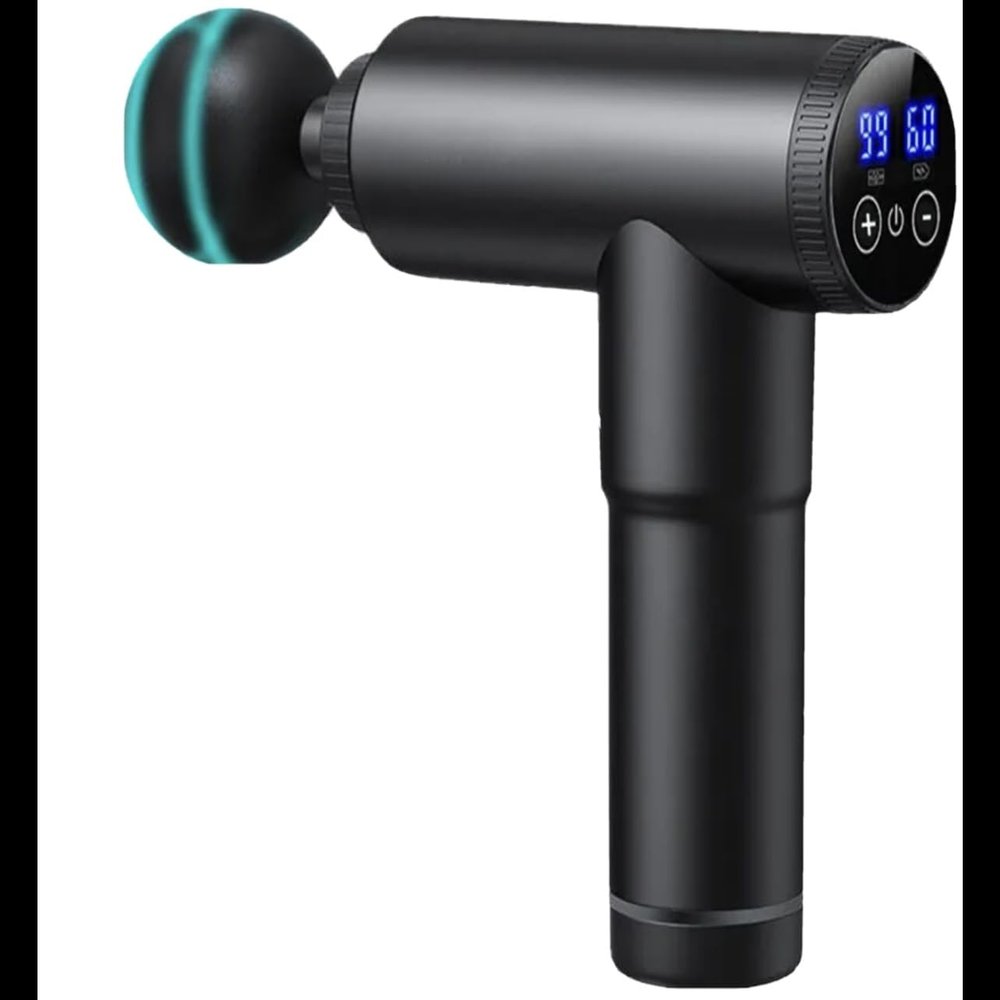 99 Speed LCD Massage Gun Massager Muscle Relaxing Therapy Deep Tissue W/ 8 Heads