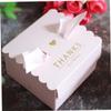 SOLUSTRE 20pcs Elegant Wedding Candy Boxes Ribbons Creative Treats for Parties Celebrations and Favors for Chocolates Sweets and view 3