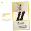 EXCEART 8pcs Household Zipper Sliders Replaceable Zipper Pulls for Boot Supply view 2
