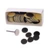 POPETPOP Electric Sanding Discs for Pedicure Tool 50pcs 15mm Replacement Sandpaper Callus Remover Pads for Dead Skin Removal Foot Care Accessories with Bearing for Professional Nail view 1