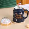 Christmas Cup Set, Festive Tea Cups, 16 oz Christmas Coffee Cup with Winter Snow Globes, Christmas Cup Set for Home, Office, Boys and Girls, Birthday view 4